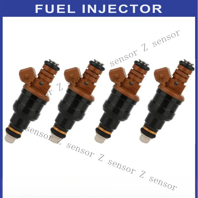 Z+ #35310-23210 4PCS Fuel Injectors for 1997-2001 Hyundai Tiburon Elantra 2.0L I4