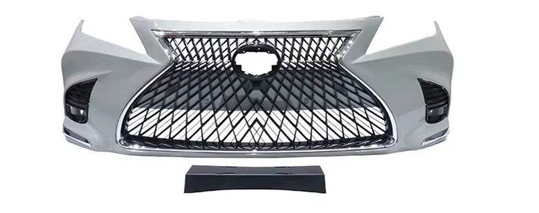 forHigh Quality Chrome Style Front Bumper for 2015-2017 Toyota Camry Upgrade Exterior Refitting Auto Car Body Parts
