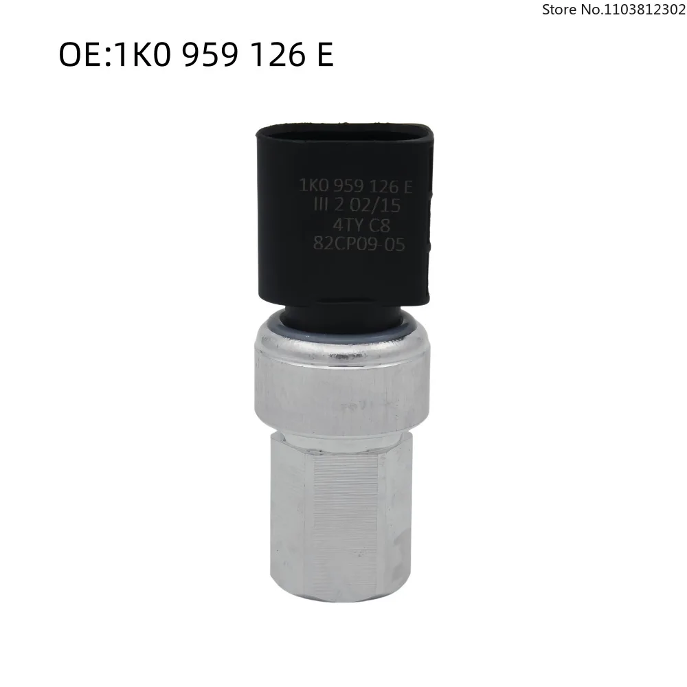 1K0959126E for VW Golf Sagitar Audi Skoda Car A/C Pressure Sensor Switch Auto Air Conditioning Replacement Part Durable Quality