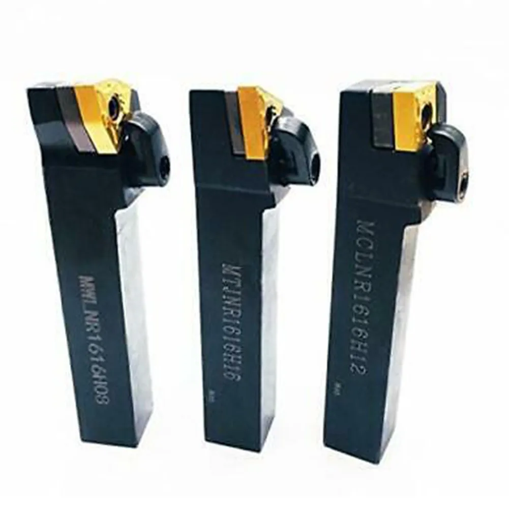 Machined 5/8 CNC for lathe Outer Indexable Carbide Turning Tool Bit Set, Reliable and Long lasting  Machined 5/8