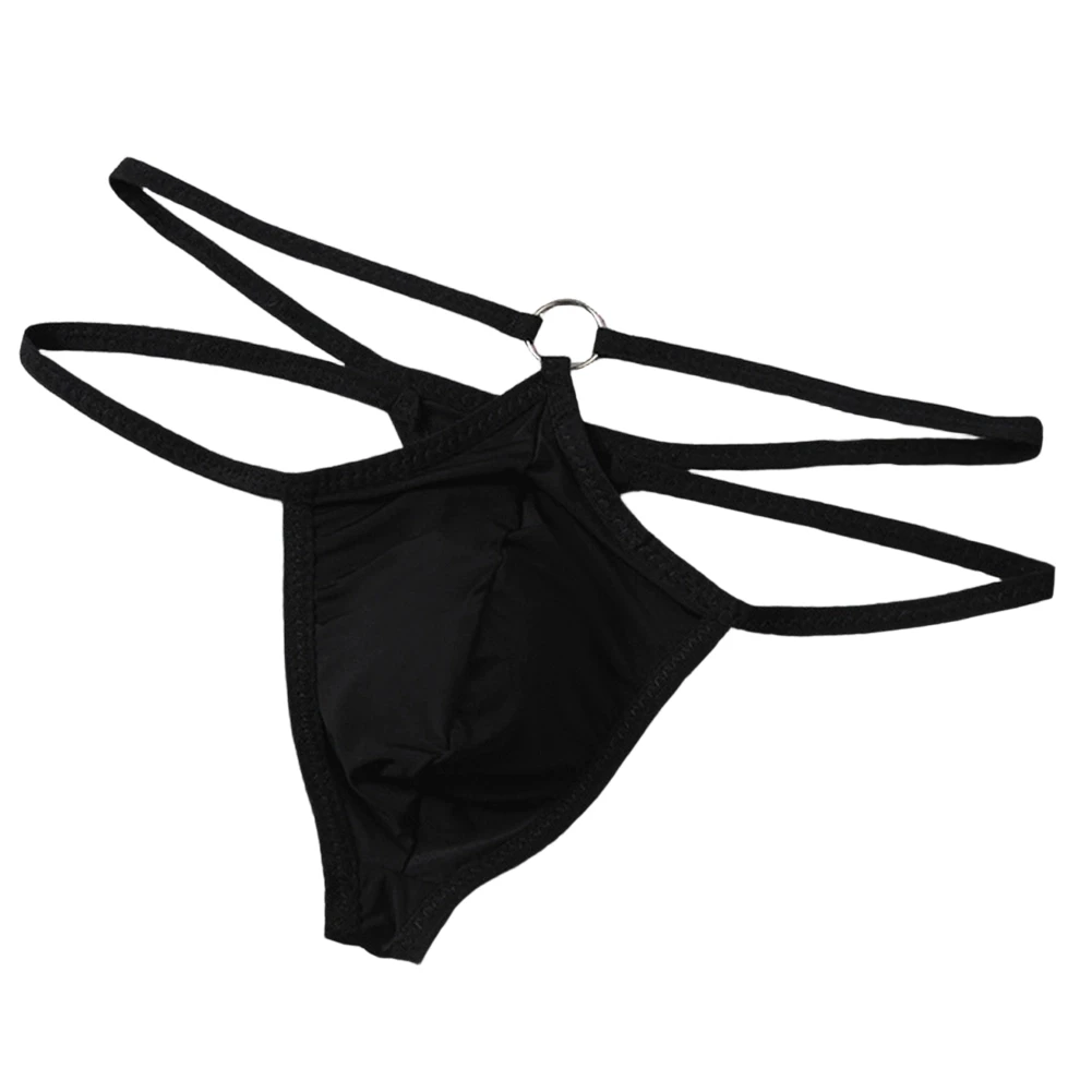 Mens Low-rise T-back Thong Bluge Pouch G String Underware Erotic Underpants For Modern Men's Lingerie Collection