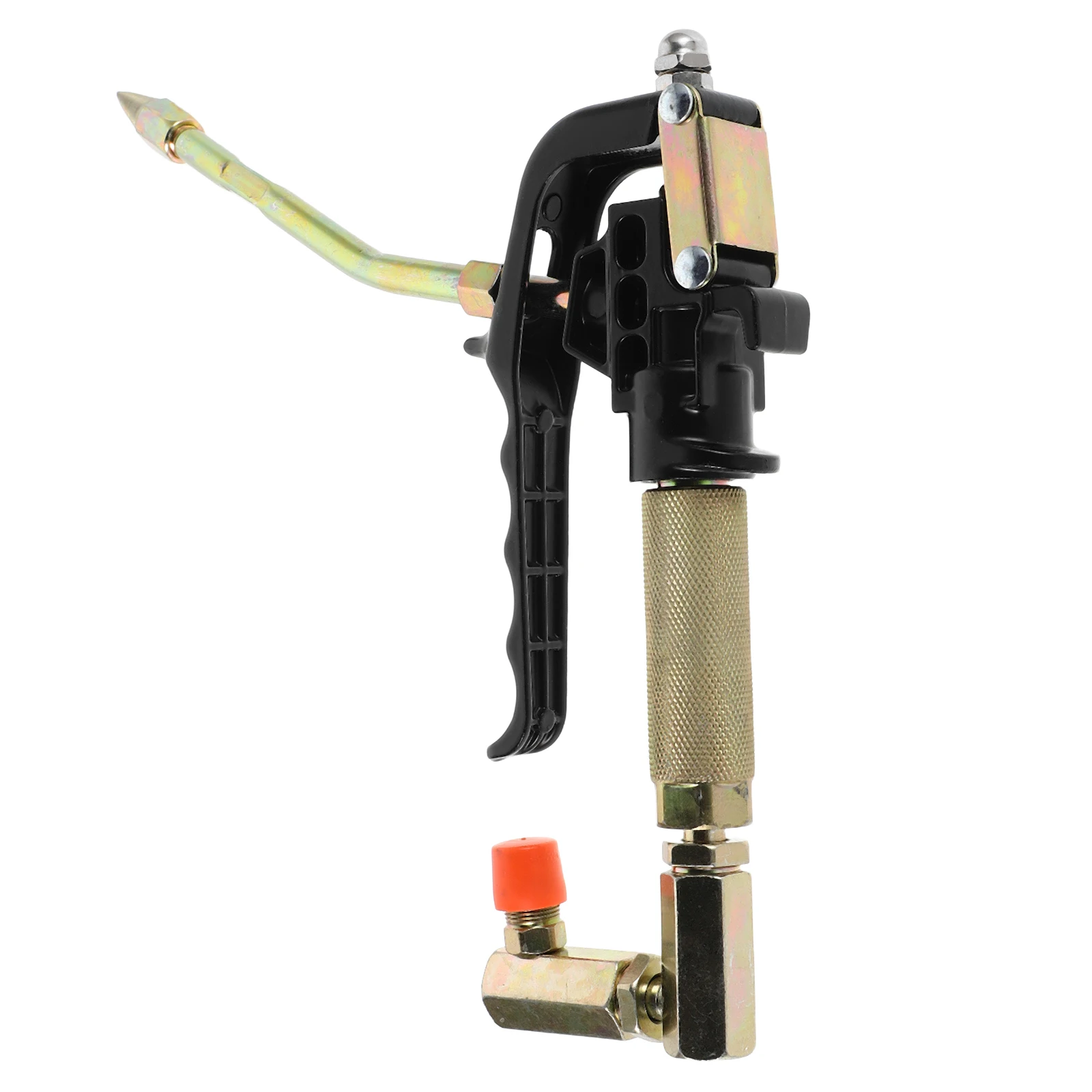 

High Pressure Coupler Tool 360 Degree Grease Machine Head Durable Double Layer Steel Wire Hose Pneumatic Operation Handheld