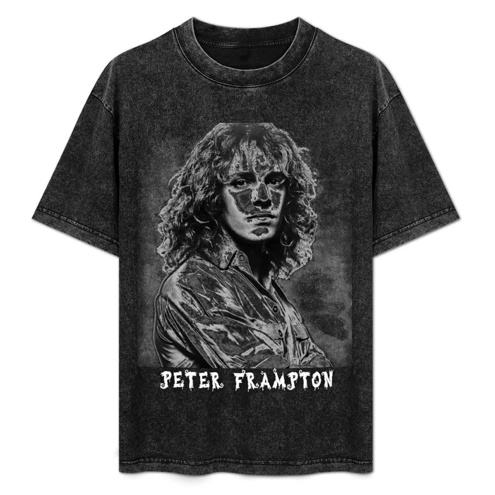 

peter frampton t shirt T-Shirt man t shirts graphic cotton tshirt 100% t shirts cotton 100% essential shirt T-Shirt