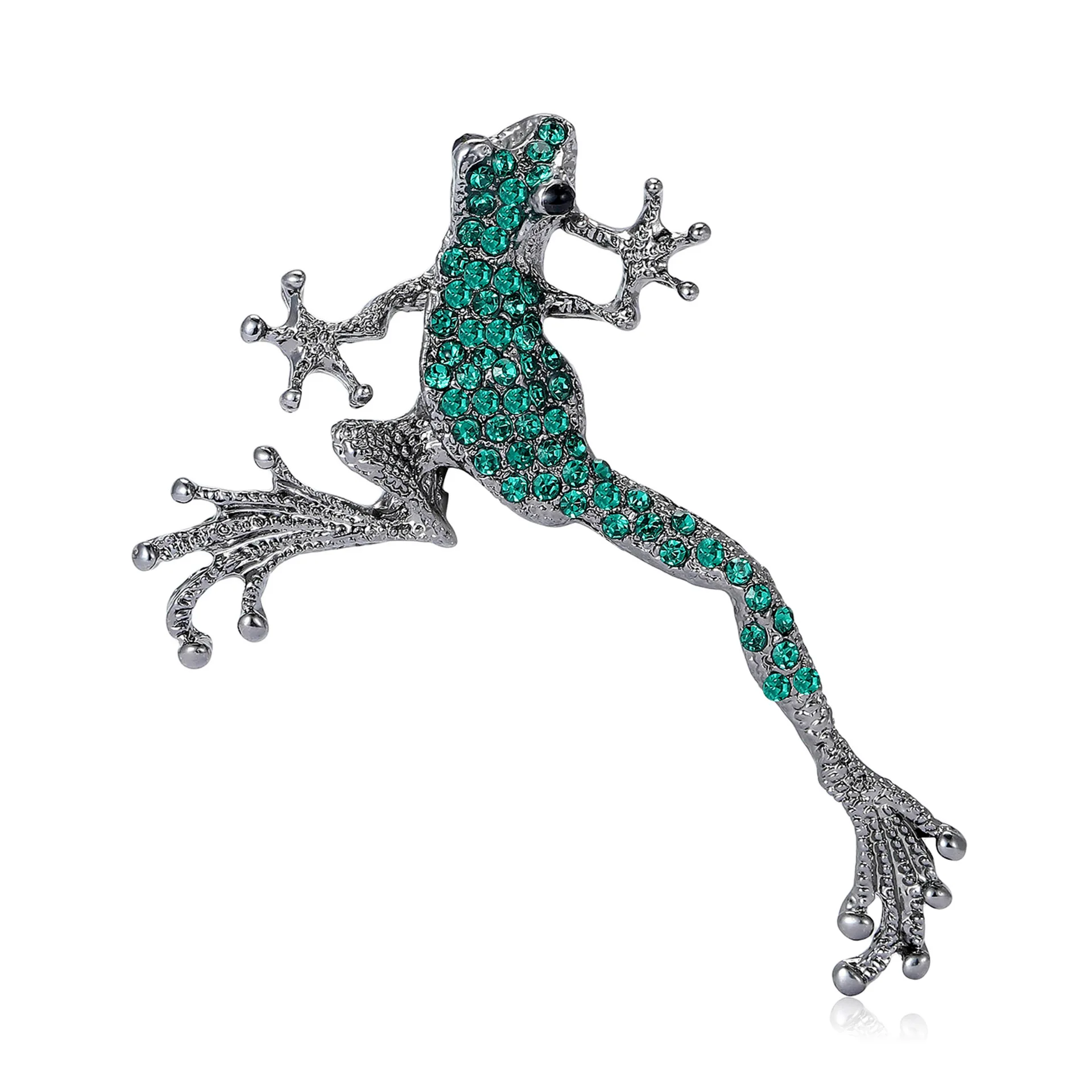 

Creative Design Of Water Diamond Frog Brooches, Men's And Women's Suits, Pins, Sweaters, Coats, Backpacks, Daily Parties