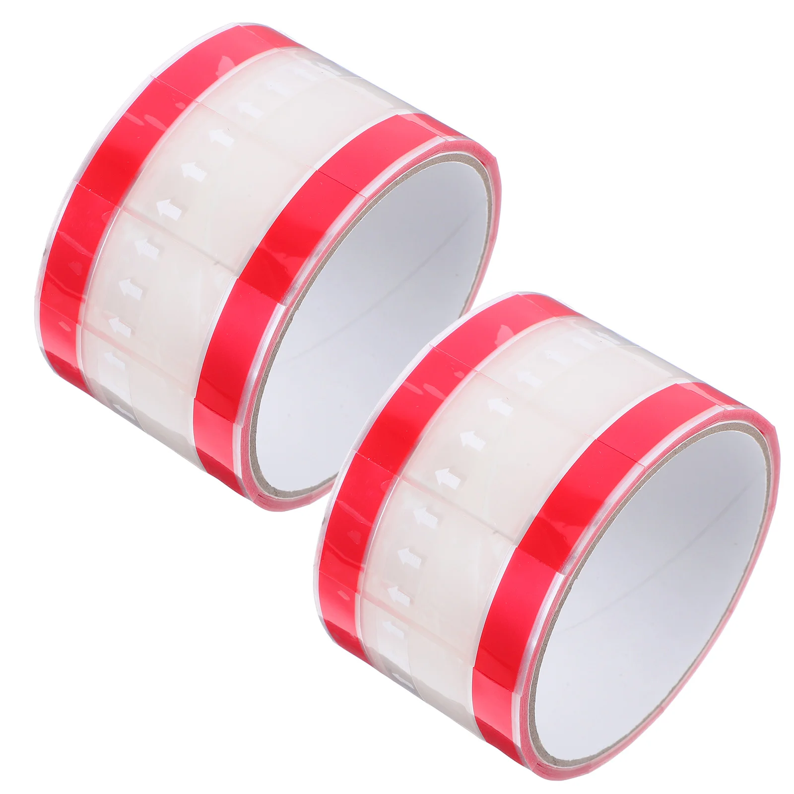 

2 Rolls 26mm Beverage Sealing Stickers Adhesive Transparent Leak Proof OPP Tape Easy Storage Various Cups Coffee Tea Juice