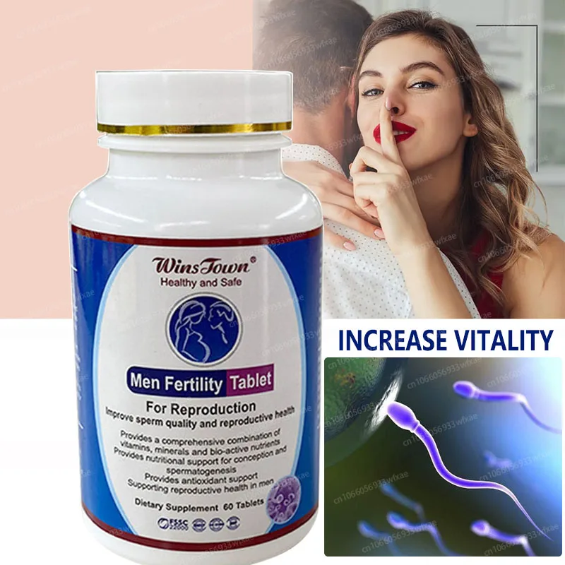 2 Bottle Men Fertility Tablets Enhance Immunity + Regulate Endocrine Function Women Fertility Pills - Image 2