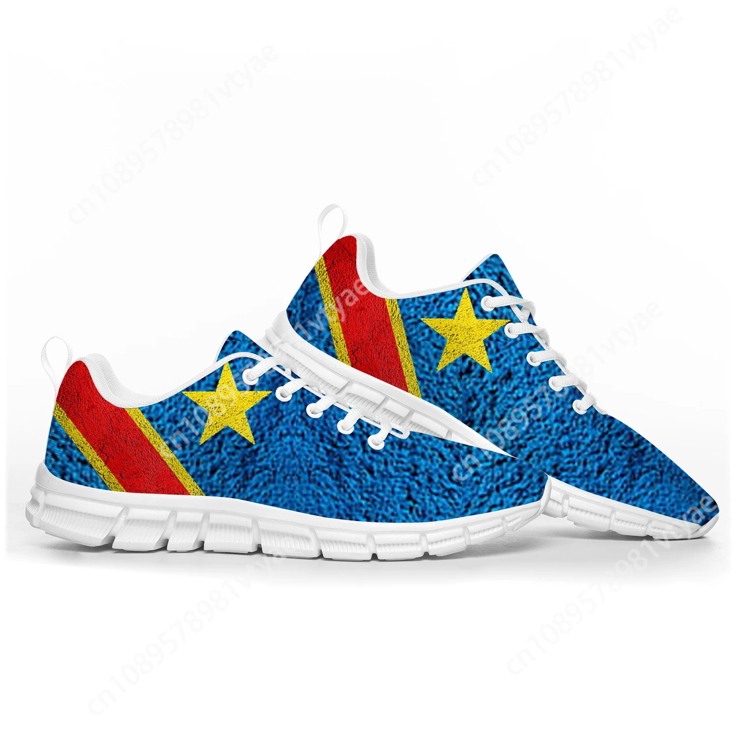 Democratic Republic of the Congo Flag Sports Shoes Mens Womens Teenager Kids Children Sneakers Custom High Quality Couple Shoes