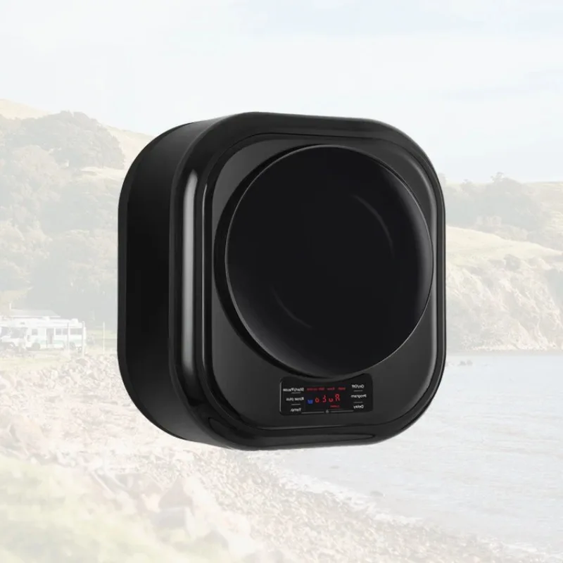 

RV Camping Yacht Lightweight Design 220V Washing Machine With Black And LED Control Panel