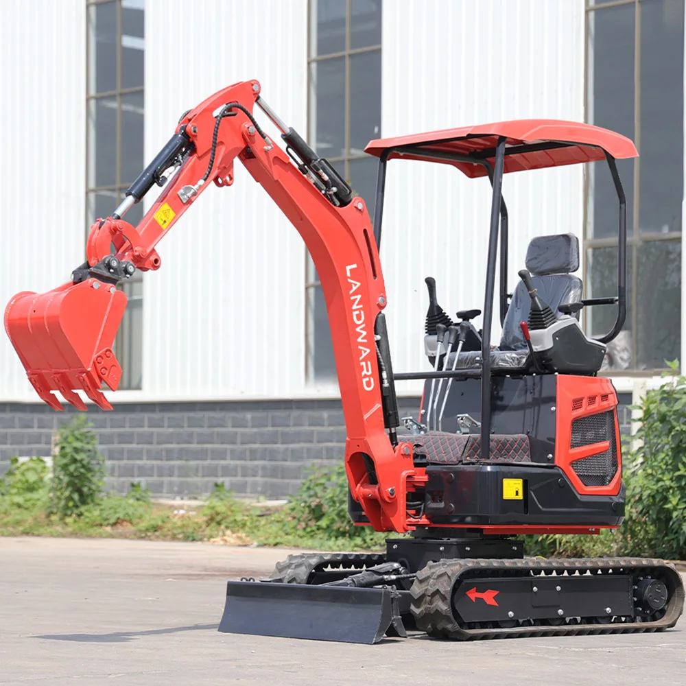 

Hydraulic Crawler Excavator Wholesale Household Small 1.8 Ton High Quality Agricultural Bagger 3500KG Mini Digger EPA Customized