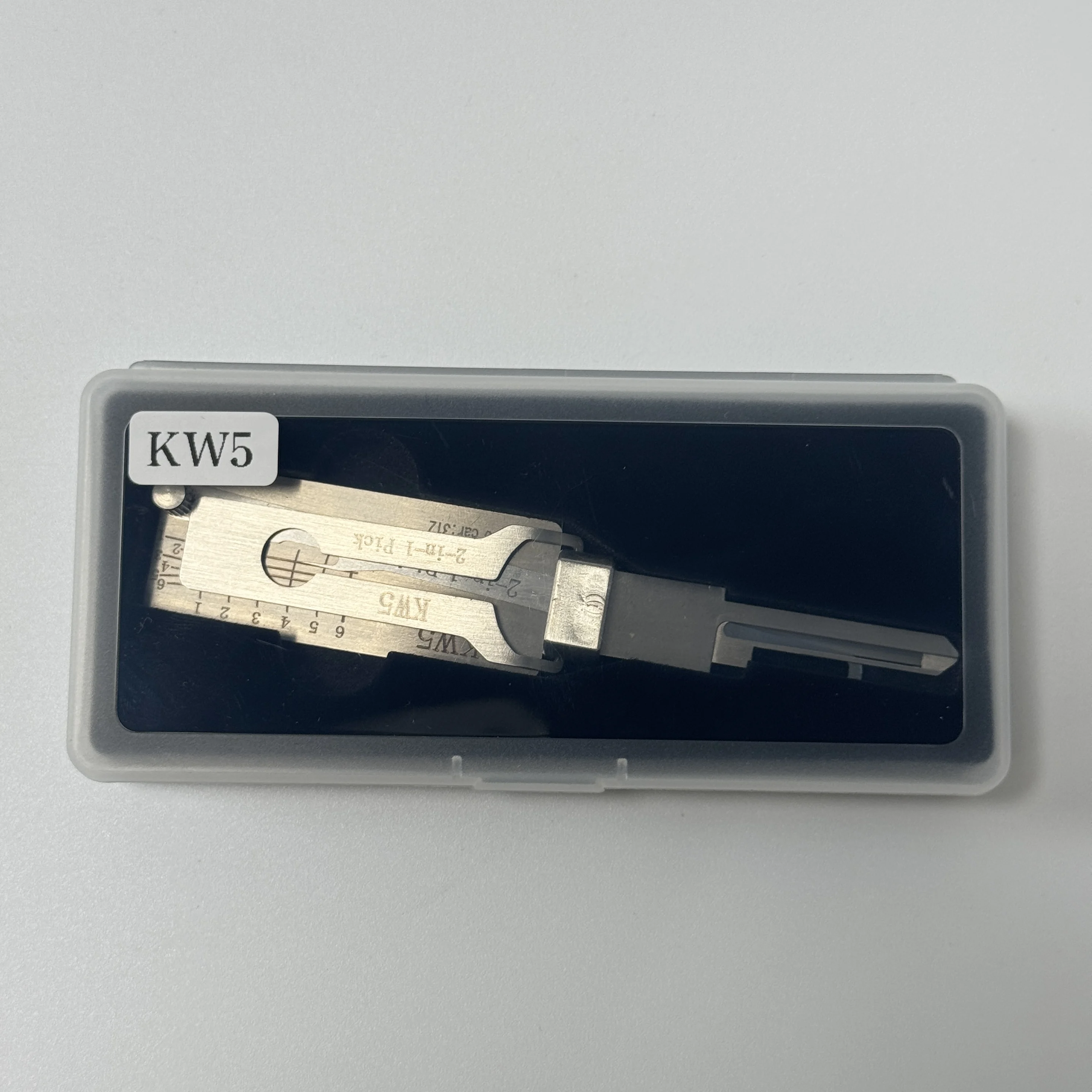 LISHI stijl 2 IN 1 SC4 SC1 KW5 KW1 KW1-L KW5-L SC1-L M1MS2 sleuteldecoderings- en -pickingtool voor autosleutels - afbeelding 1