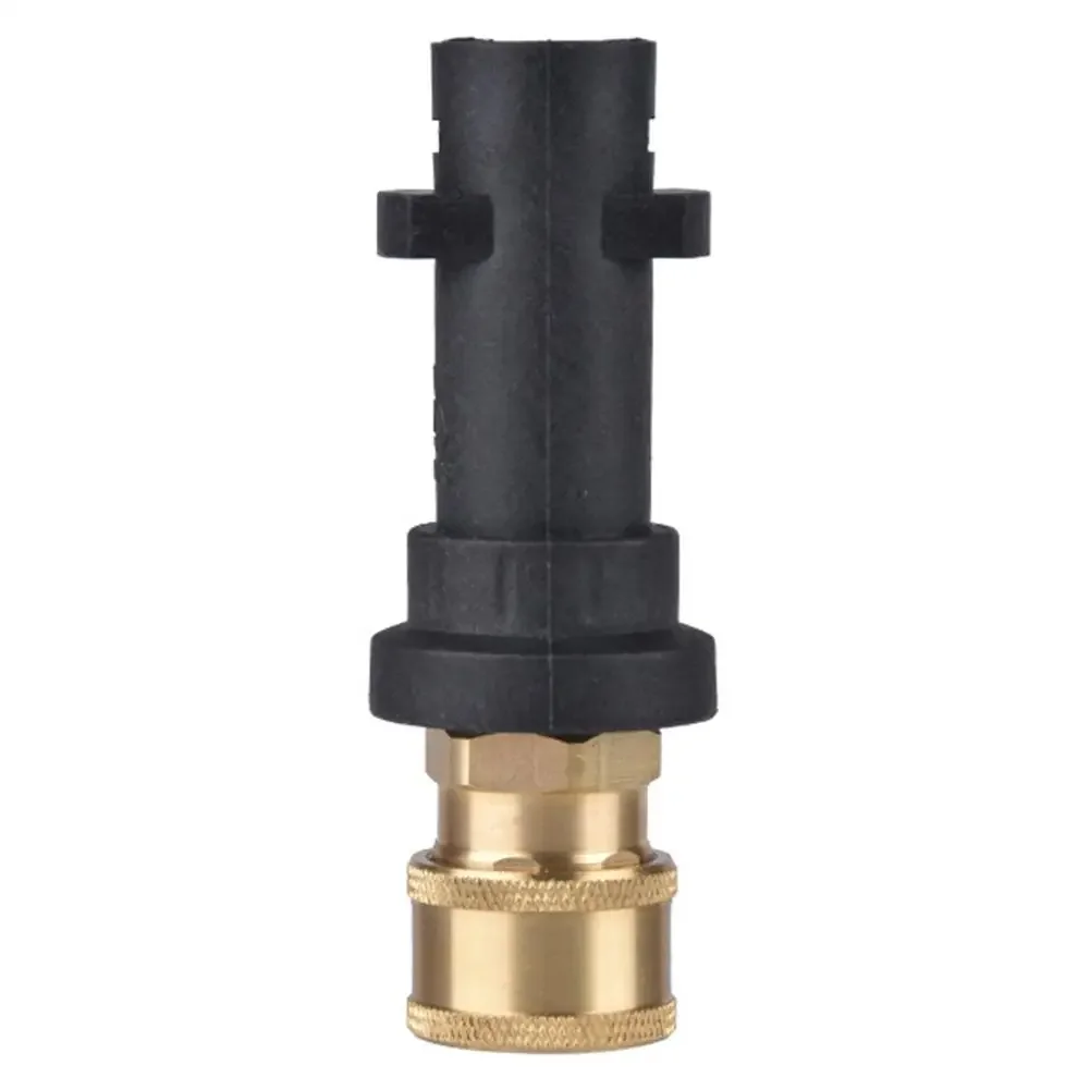 

Adaptor High Pressure Washer Nozzle 1/4 Inch Accessory Adapter Replacement For Karcher Quick Connector