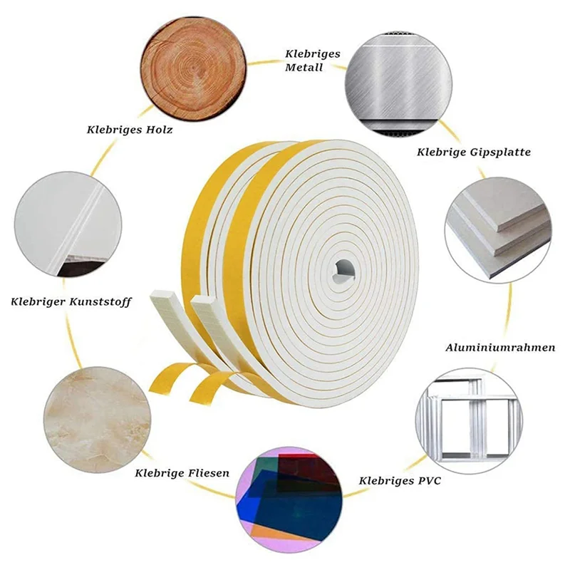 【hot-selling-】self-adhesive-foam-tape-door-window-seal-door-draught-excluder-weatherstripping-6mm-wide-x-3mm-thick-12-pcs-each