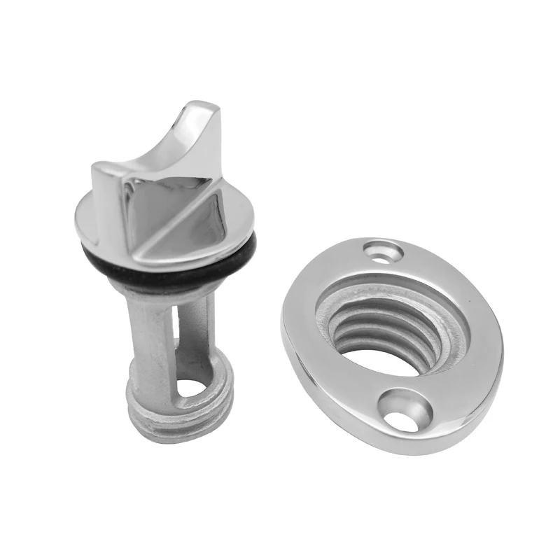 1Pc 316 Stainless Steel Boat Water Drain Plug Pipe Plugs Marine Accessories for Yacht Kayak Boat Hardware
