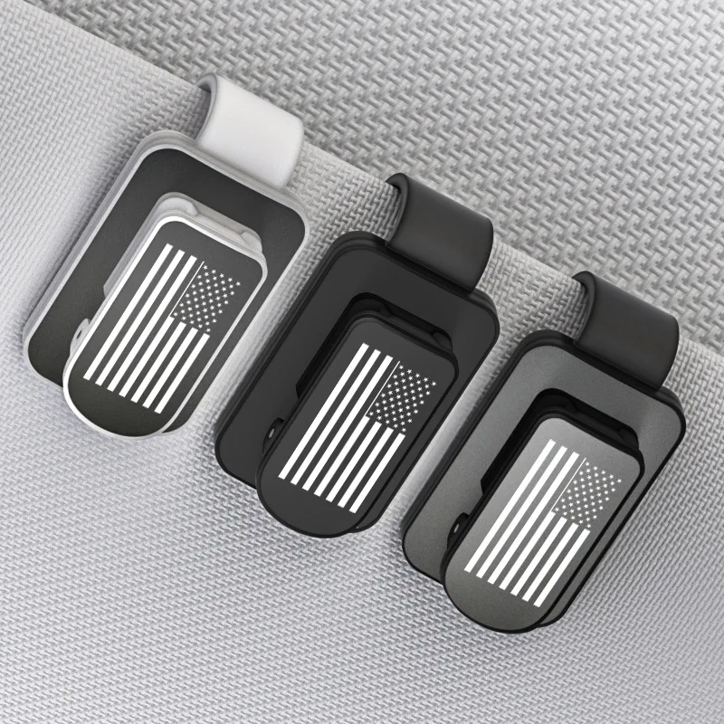 

1PCS Universal Car Auto Sun Visor Glasses Box Sunglasses Clip Card Ticket Holder Fastener Pen Case Eyeglasses Clips Accessories