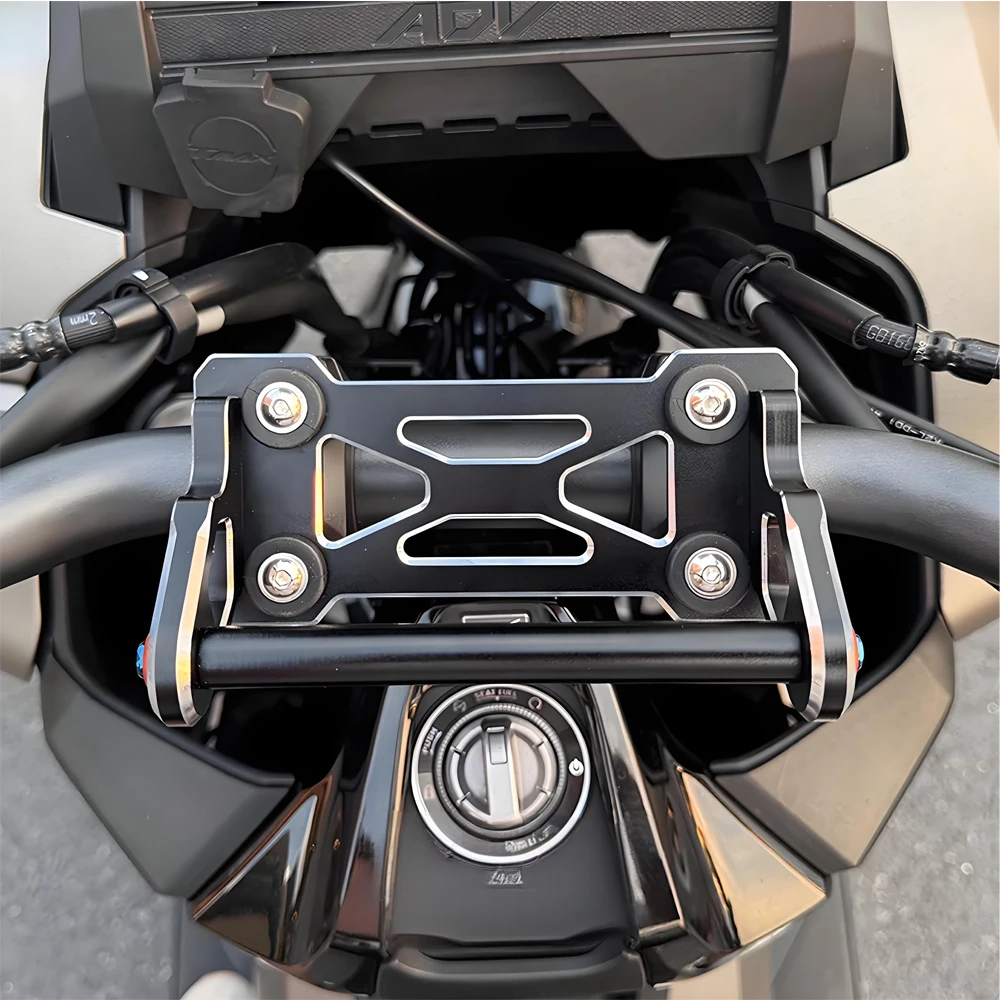 

Новый держатель для GPS-навигатора и телефона из алюминия с ЧПУ для мотоцикла Honda ADV350 ADV 350 2025 года, новый удлинительный кронштейн для навигации