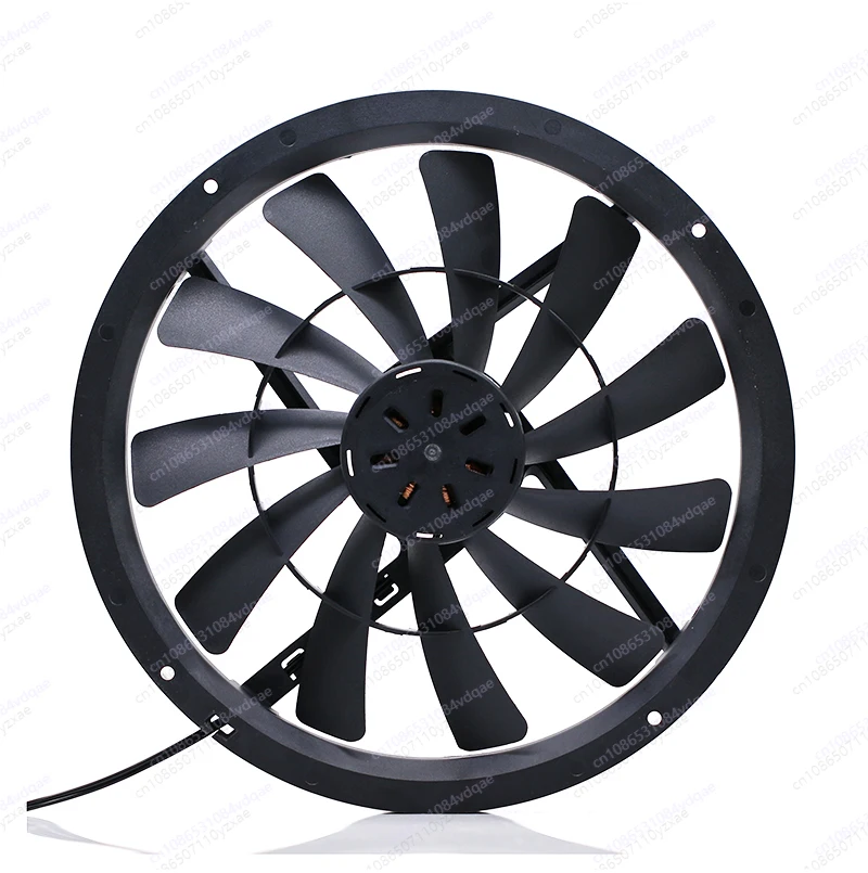 Ventola di raffreddamento 12V con grande volume d'aria da 25 cm, ventilazione per animali e piante 25030
