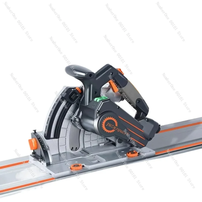 

2000W 60mm plug-in cutting circular rail saw with rails 80cm 120cm