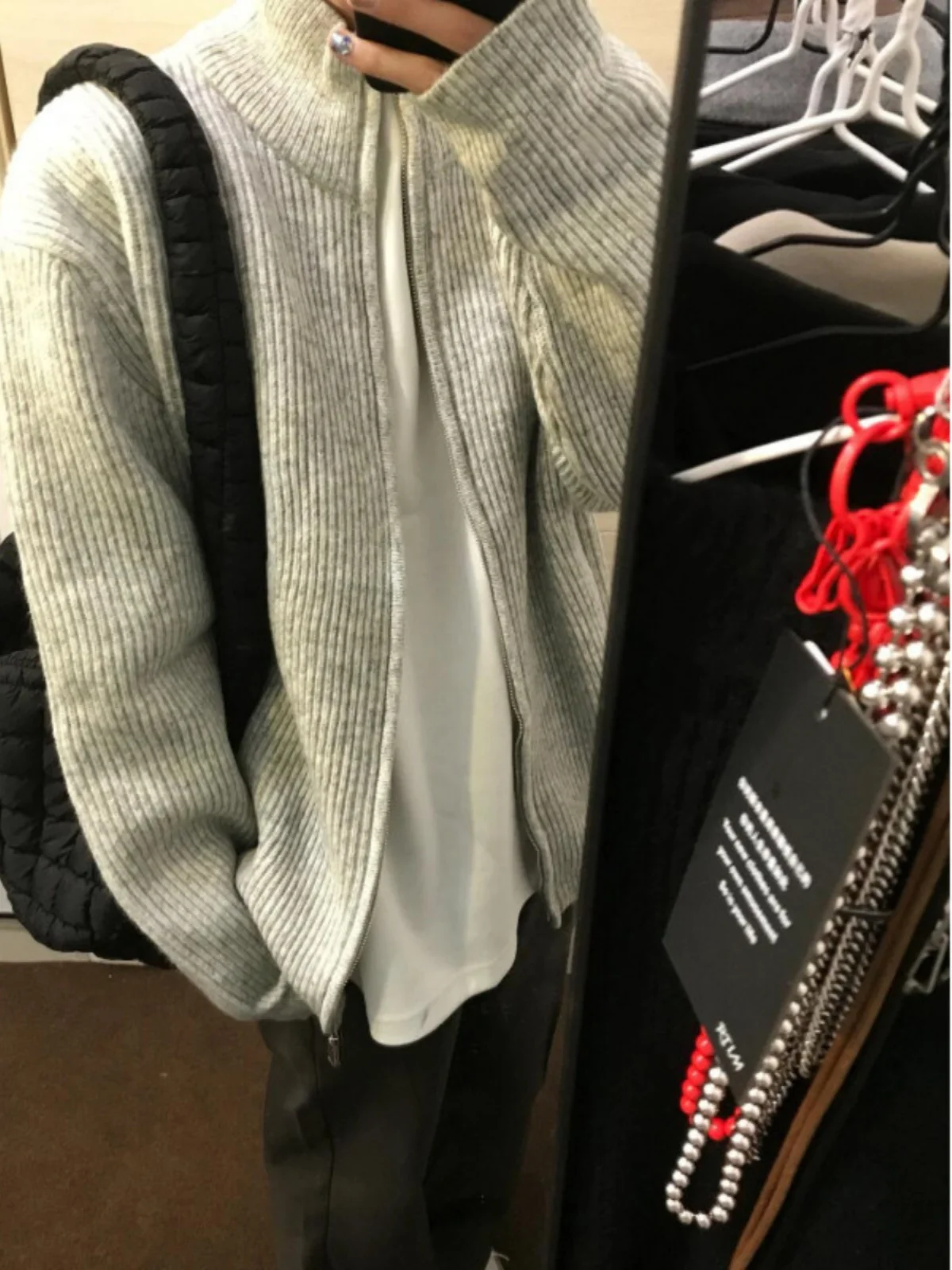 Cleanfit ey Knitted Open Cardigan Spring Autumn Sle Men's Loose Collar Sweater Classy Korean Lazy Sle Youthful Energy