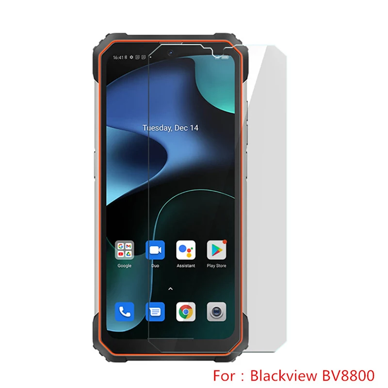 For Blackview BV8800 BV 8800 Tempered Glass Film Cover For BV8800 2.5D Edge Clear Glass Screen Protector Film Cover Guard Saver