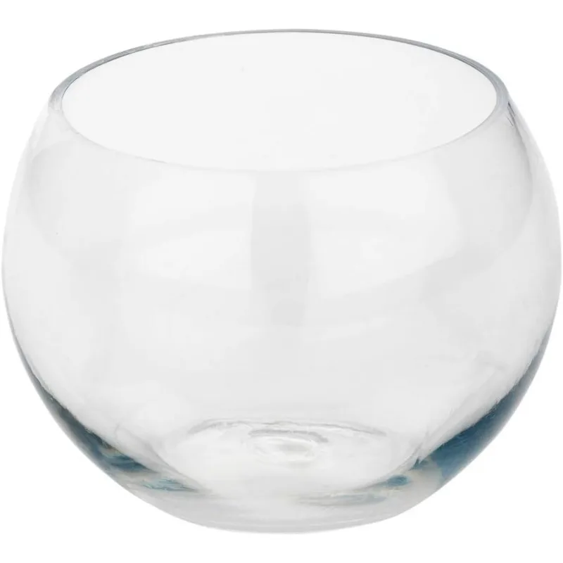 Restaurantware 4 Ounce Round Bowls 100 Disposable Sphere Cups - Premium Does Not Shatter Easily Clear Appetizer