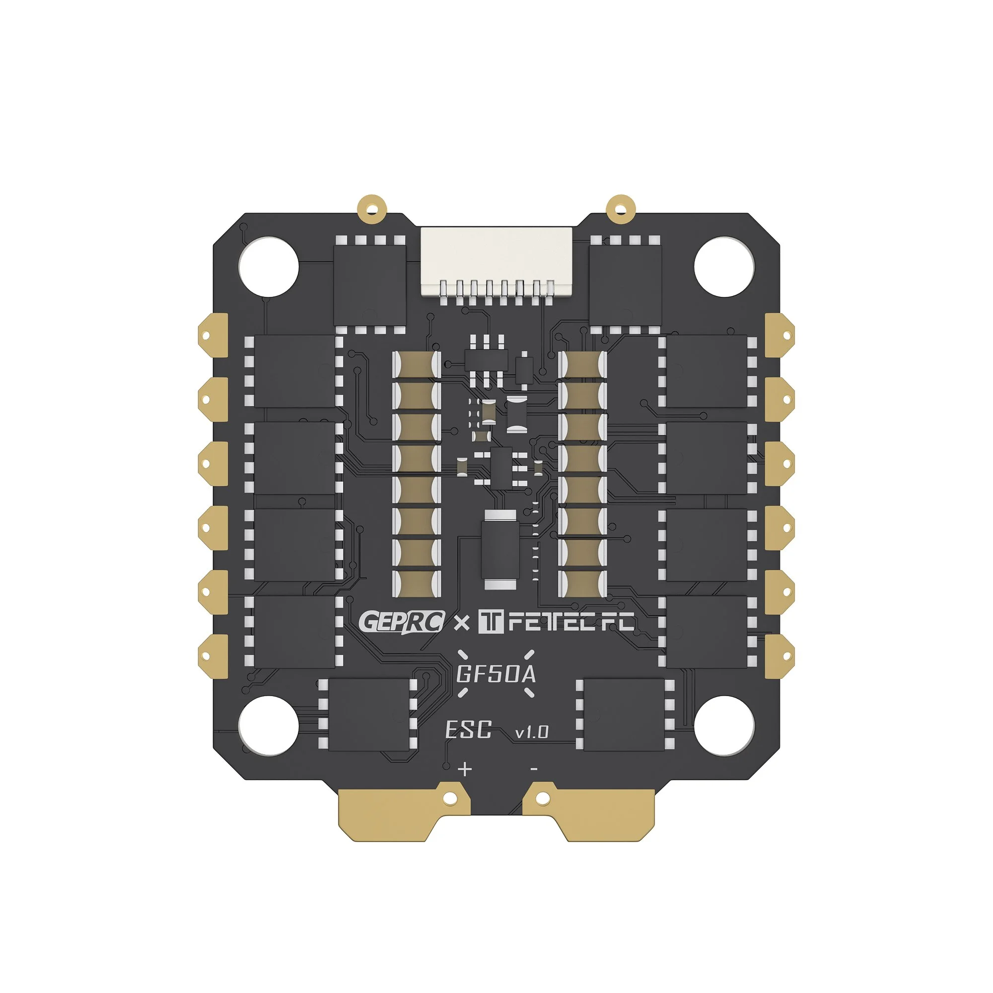 GEPRC Fettec GF50A 4IN1 DShot2400 ESC for FPV Drone Chip Continuous Current 50A MCU STM32G071