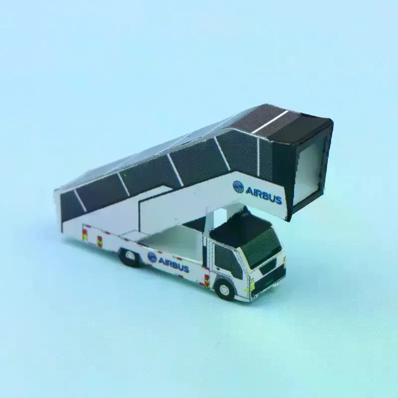 1:400 Airport Ground Handling Wide-body Canopy Boarding Car Abrasive Can Not LiftStatic Simulation Model