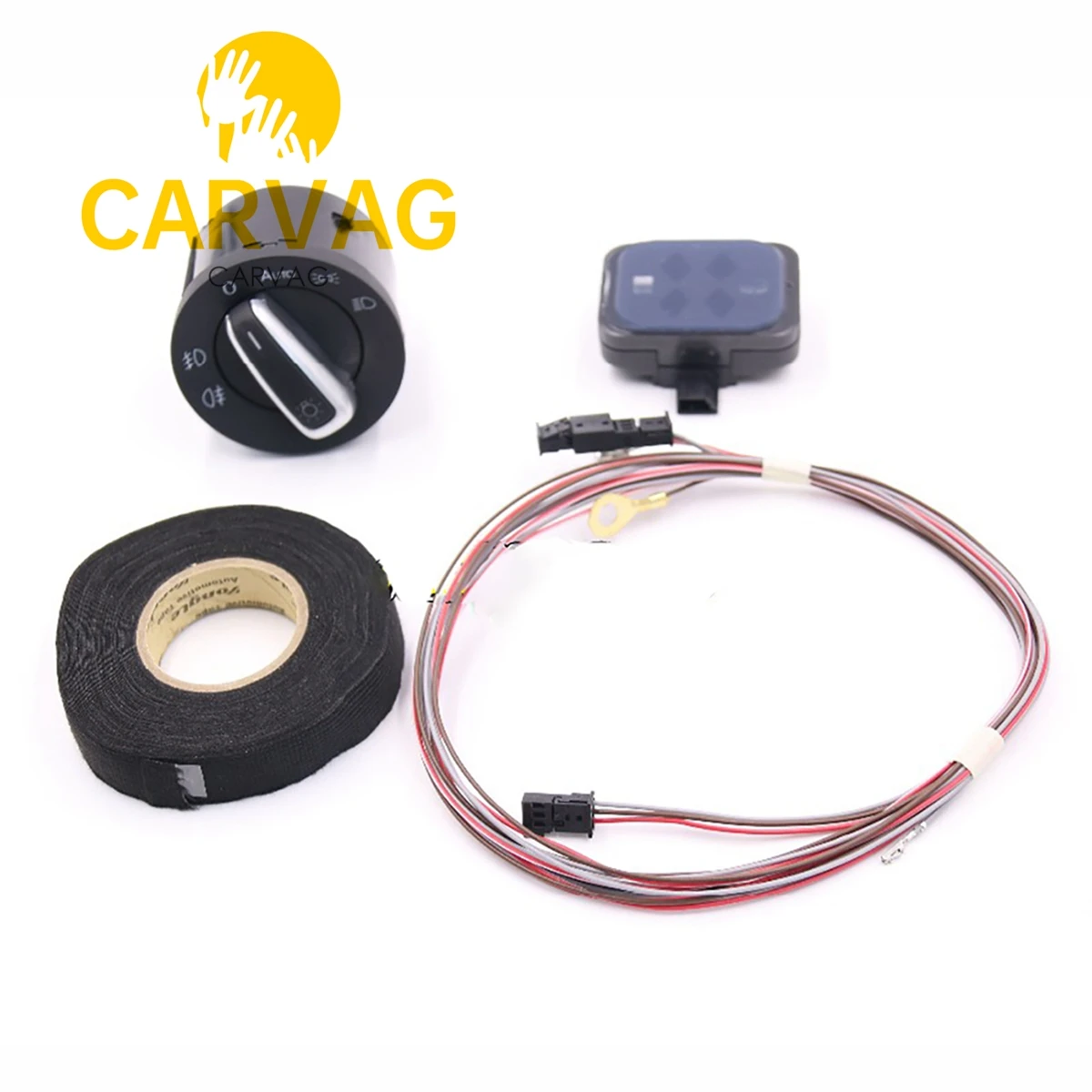 AUTO HEADLIGHT SWITCH RAIN SENSOR+WIRE/CABLE/HARNESS FOR VW GOLF 6 TIGUAN JETTA MK5 MK6 TOURAN