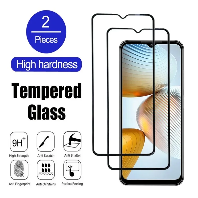 

2Pcs Full Tempered Glass For Xiaomi Redmi Note Xiao Mi Poco M3 M4 M5 M6 Pro 4G 5G C50 C51 C55 C65 Screen Protector M5s Film 9h