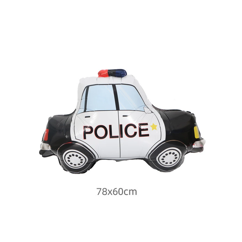 Polizei Thema Party Dekorationen Banner Luftballons Kuchen Topper Hüte Hängen Dekor Kinder Jungen Geburtstag Party Liefert Kinder Geschenke – Detail 6