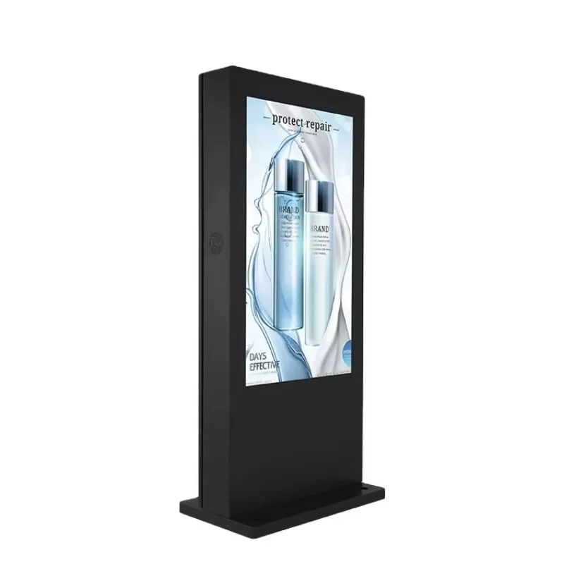 Good Products 55 Inch Outdoor Advertising Digital Display Screens 2500 Nits Brightness Outdoor Lcd Advertising Display