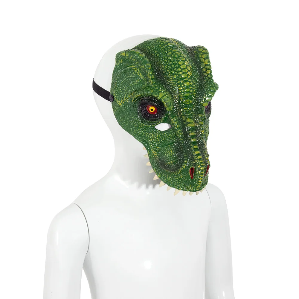 Dinosaur Mask Cosplay Animal Dragon Head Tyrannosaurus Rex Monster Masks Carnival Halloween Dress Up Party Costume Props