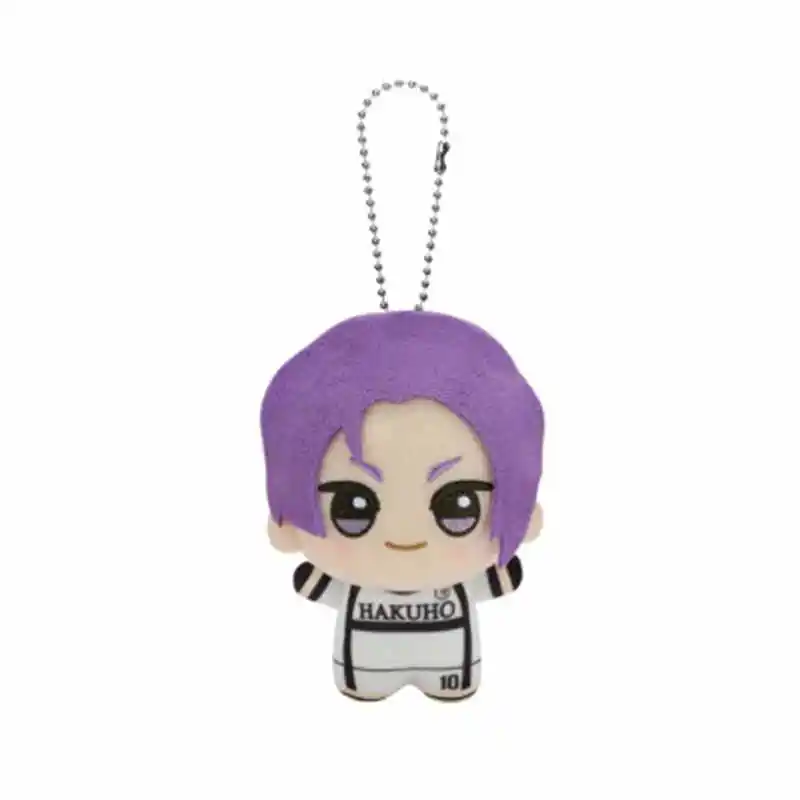 Echte Bandai BLUE LOCK Tsugumi Seishiro Anime Print Plüschpuppe 10 cm Mini Körper Plüschtiere Anhänger Schlüsselanhänger Stofftierfiguren