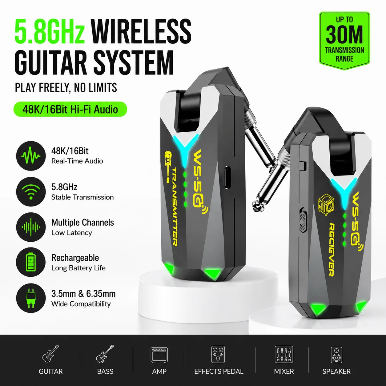 sistema-inalambrico-para-guitarra-miwayer-de-58ghz-audio-en-tiempo-real-de-48k-16bit-y-mas-canales-recargable-con-conectores-de-35mm-y-635mm