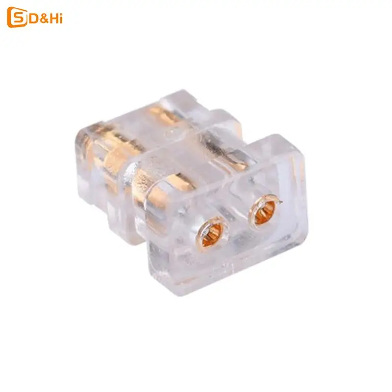 2 pcs 0.78 double pin 1964 socket female diy custom high-end headphone cable accessories pin plug view 6