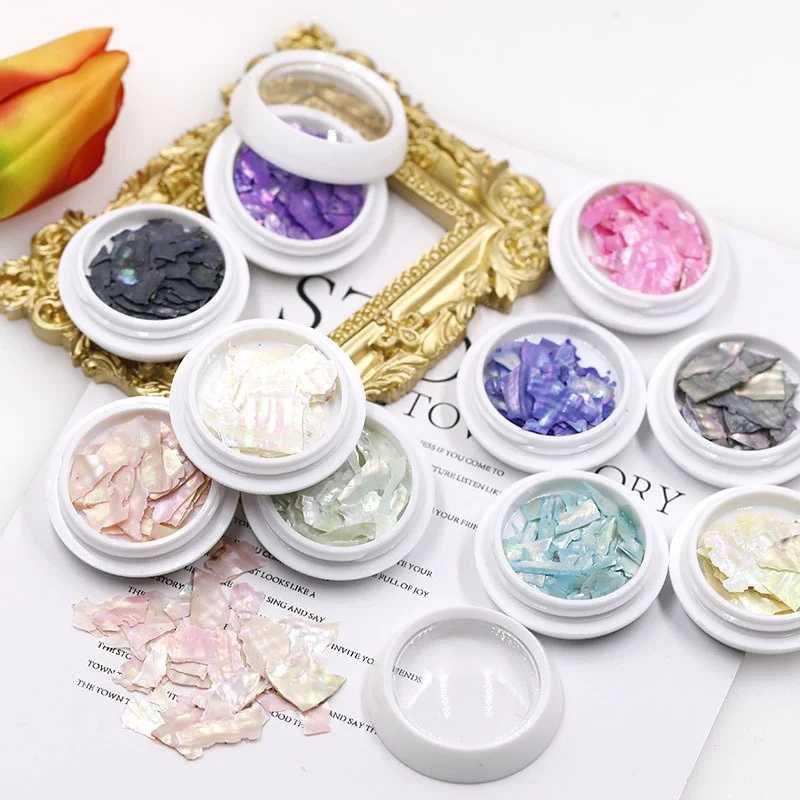 Nail Decoration 1 Box High Durability Exquisite And Compact Waterproof And Durable Easy To Use Abalone Shell Manicure