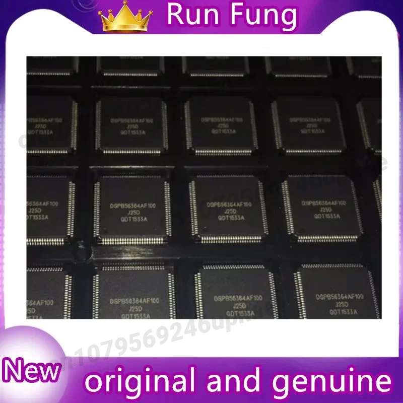 

DSPB56364AF100 DSPB56364FU100 TQFP100 DSPB56725AF/DSP Многопроцессорный аудиоцифровой сигнальный процессор 1 шт./лот