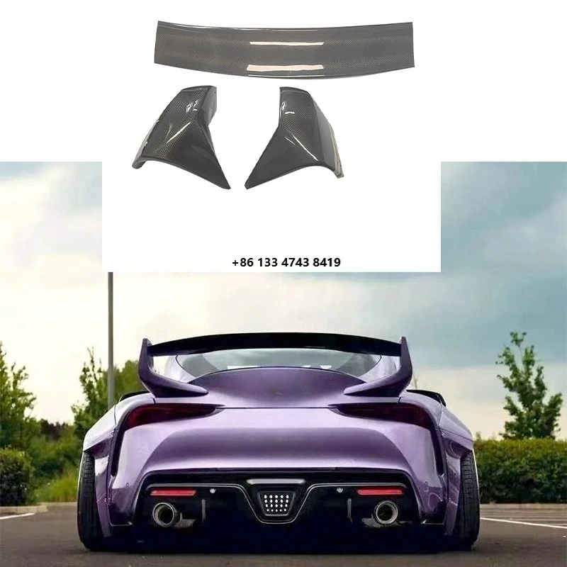 High-quality Type A Carbon Fiber Tail for A90 A91 Carbon Fiber Tail Spoiler, Perfect Fit