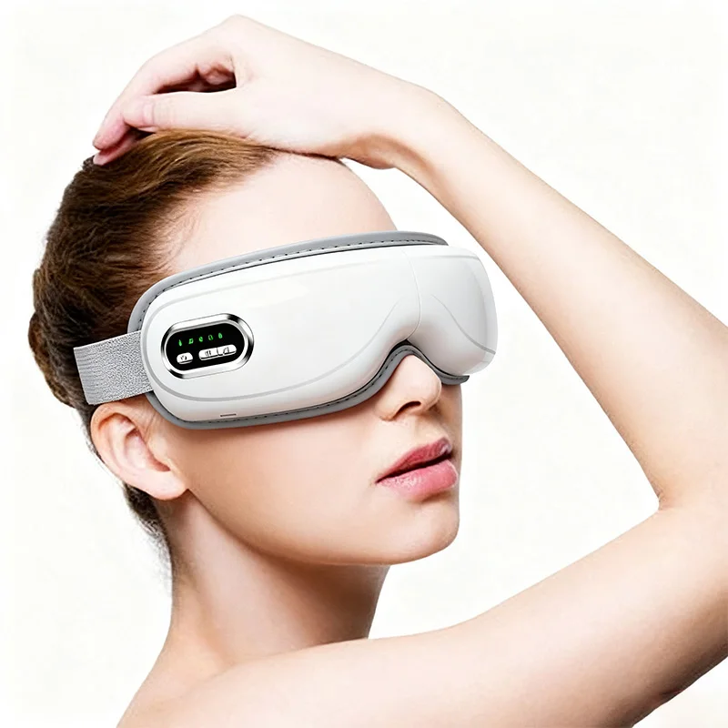 

Intelligent Eye Massager Airbag Vibration Hot Compress 5 Modes Adjustable Relieve Eye Fatigue Massaging Mask Instrument
