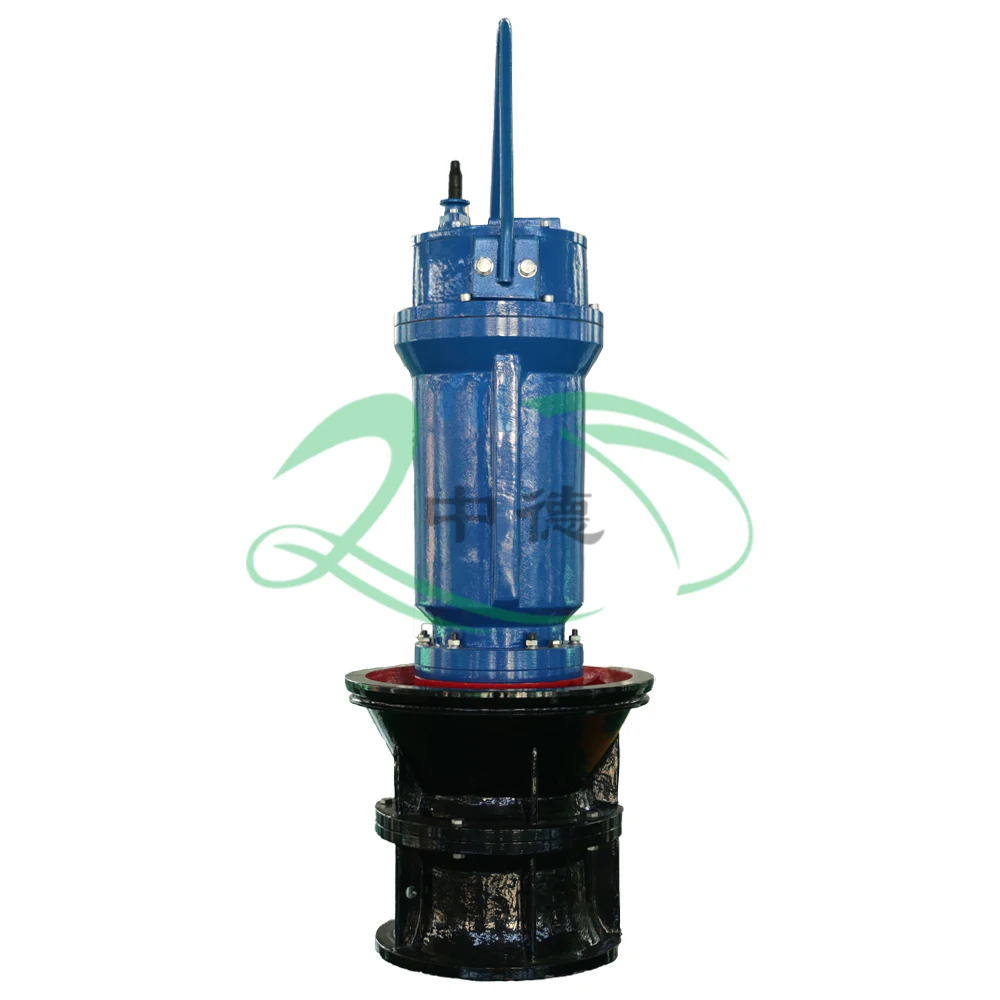 

High Traffic Steel Electric Submersible Axial Flow Pump with Low Head Power Supply for Water Treatment Machinery