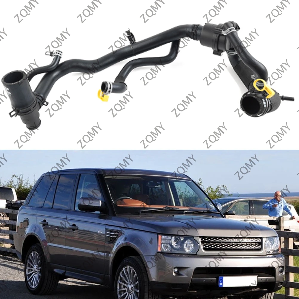 Car Water Coolant Pipe Radiator Hose Assembly With Thermostat For Land Rover Range Rover Sport Discovery 4 3.0T LR025969