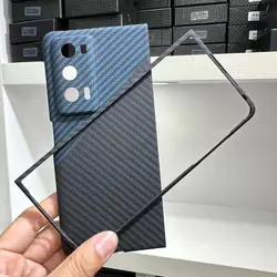Carbon Fiber Case for Honor Magic V2 Case Aramid Fiber Case Ultra-Thin Shockproof Protective Case for Honor Magic V2 Phone Cover