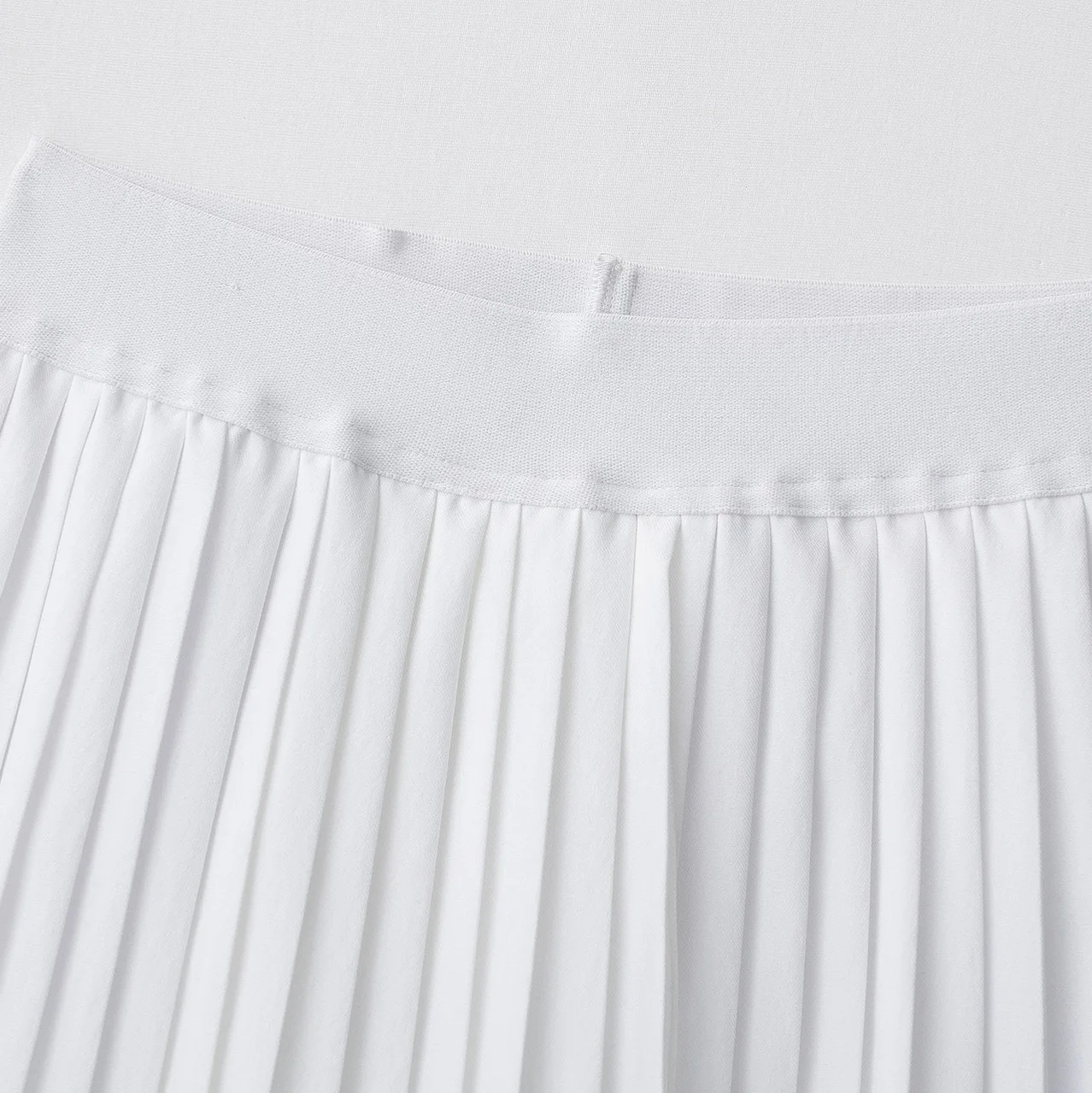 Summer New Women's Clothing Versatile High Waist Solid Color A Word Pleated Irregular Short Skirt