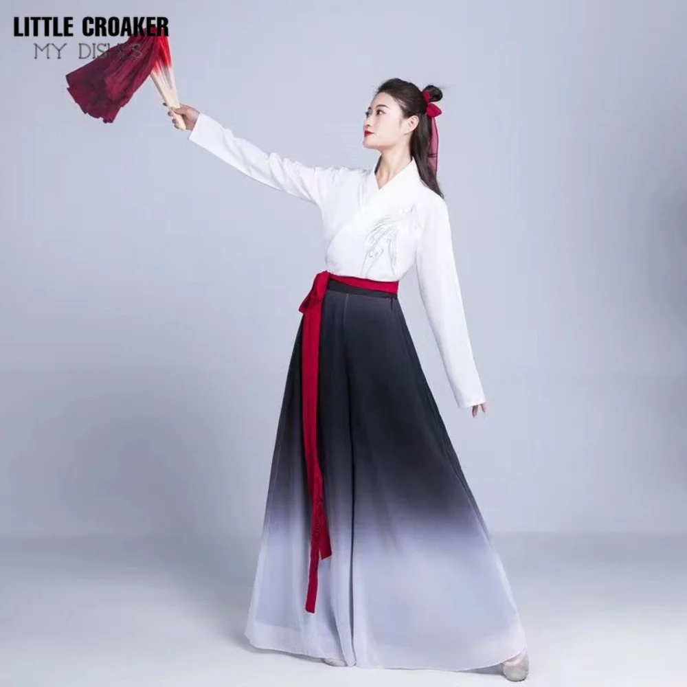 Traditional Chinese Folk Dance Costume for Woman Yangge Clothing Adult Classical National Costumes Square Hanfu Dance