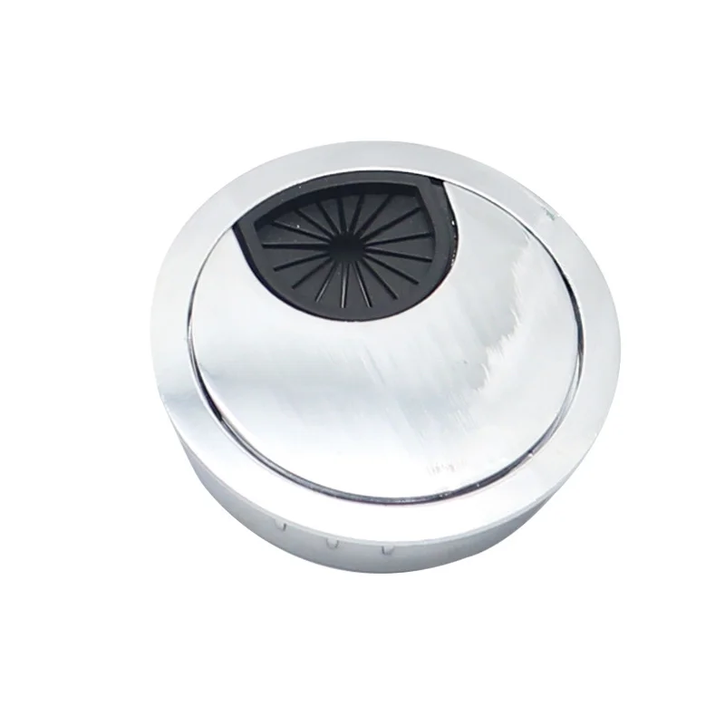 50/60mm Desk Wire Hole Cover ABS Plastic Round Cable Box Computer Thread Hole Table Line Hole Cover Decorative 7-color