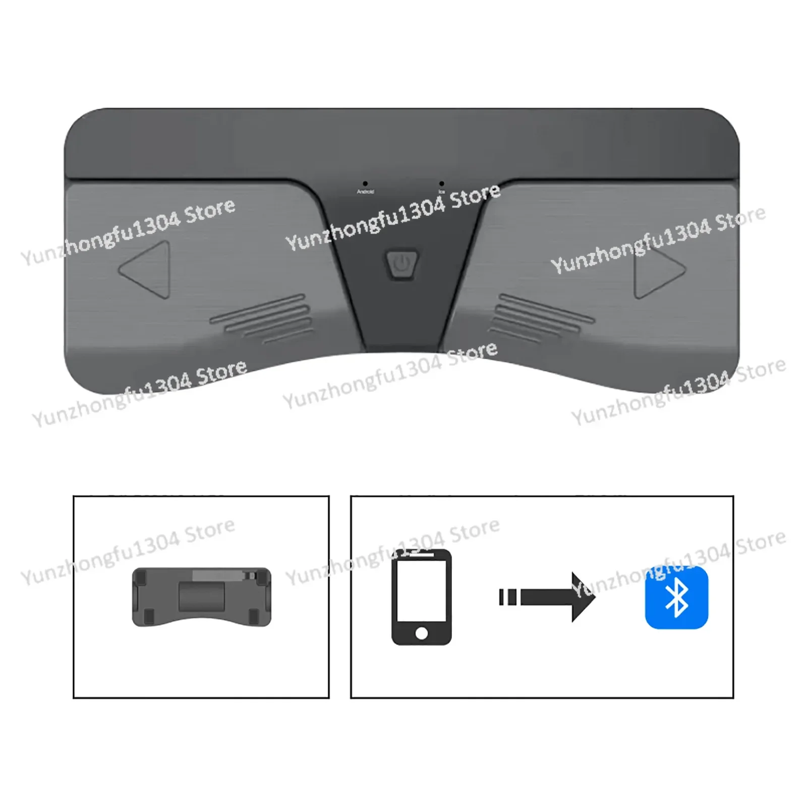 Translator Bluetooth automatic translator, electronic foot + page flipper