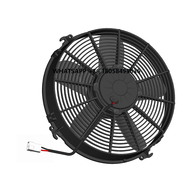 

VA34-AP70LL-36A Universal Jiuqiang Bus Accessories New Energy Bus Parts DC Condenser Cooling Fan 9inch Carbon Waterproof for Bus