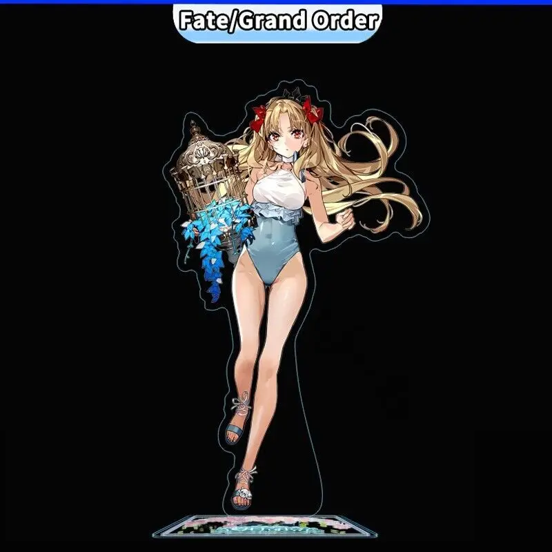 Desktop Tanda Berdiri Dekorasi Akrilik Rak Pertunjukan Nasib Papan Indikatif Hadiah Morgan Ereshkigal Altria Pendragon