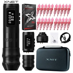 XNET Claws 2025 Wireless Tattoo Machine Rotary Pen with Powerful Brushless Motor with Extra 3.5/4.5/5mm Stroke For Tattoo Artist