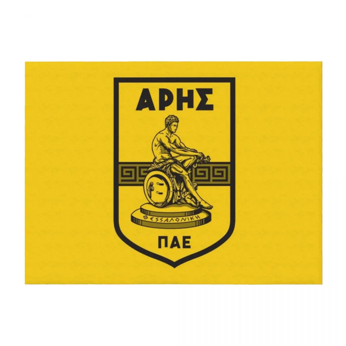 

Aris Thessaloniki Football club Throw Blanket Soft Plaid Cute Plaid Blankets For Sofas Bed Fashionable Blankets