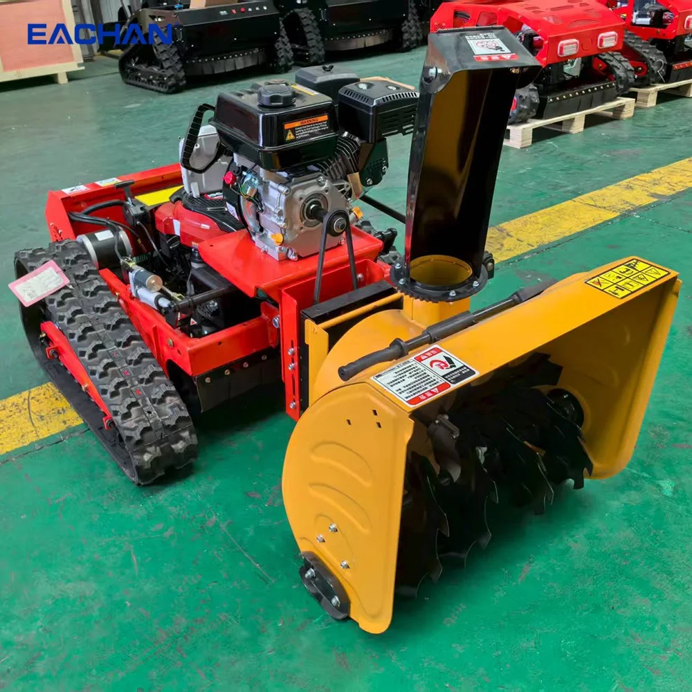 

China Manufacture Portable Remote Control Mower Embankment Snowplow Remote Lawn Mower Self Propelled Robot Lawn Mower Customized